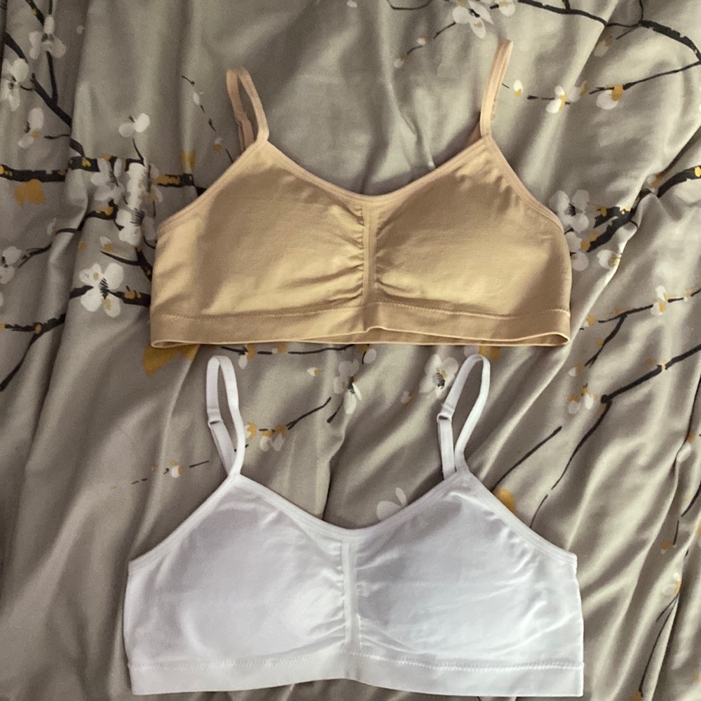 NWOT Maidenform girls size XL training bras lot of 2